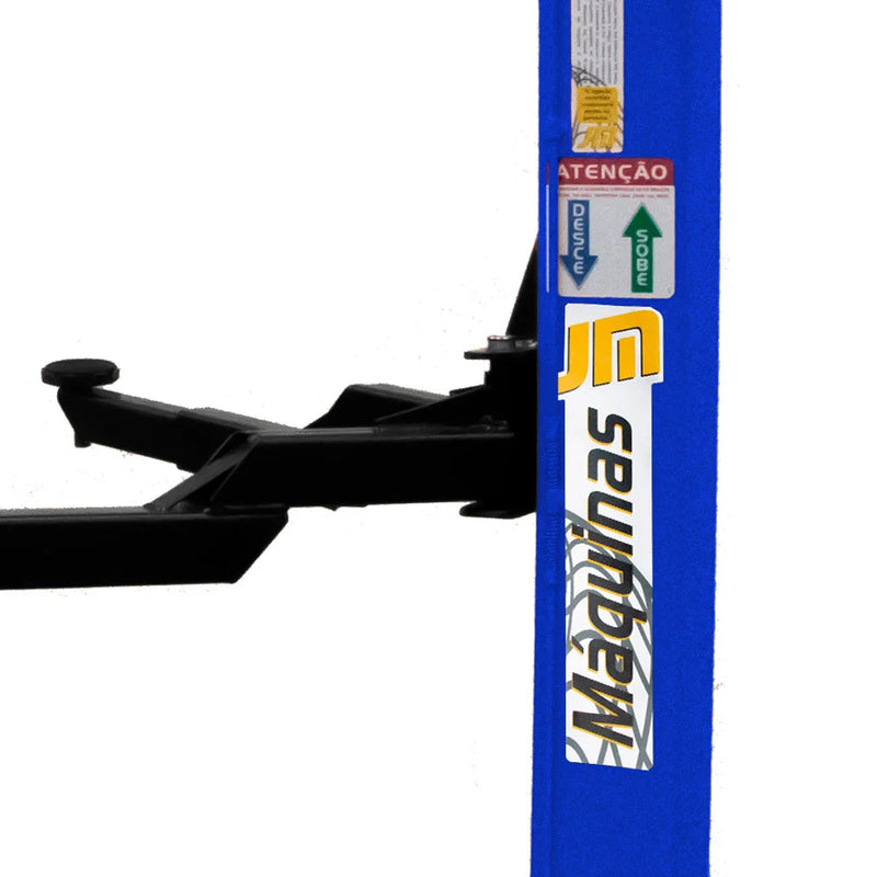 Elevador Automotivo Azul 2700kg com Lubrificação a Óleo 380V Trifásico JM MAQUINAS-6506