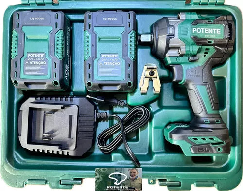 Chave De Impacto A Bateria 1/2 - 89,7kg P/ Carro - Potente